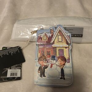 Disney Loungefly Wallet - Pixar UP - House with Christmas Lights